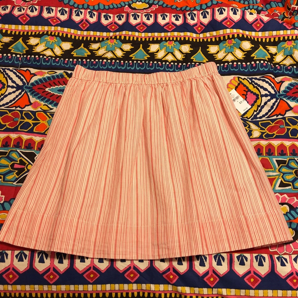 NWT GAP STRIPED SKIRT